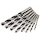 Fisch FSF328094 310mm Set of Chrome Vanadium Brad Point Drill Bits 8Piece