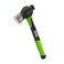 500 GM16 OZ Ball Peen Hammer 297MM 5G Fiberglass Handle with Rubber Grips and Drop Forged Heads AH16BP