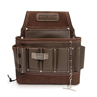 Estwing 94749 8Pocket Leather Electricians Tool Pouch