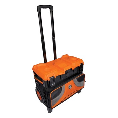 Klein Tools 55473RTB Rolling Tool Bag Tradesman Pro Tool Master 250lbs Load Rated