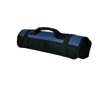 sleeri Roll Up Tool Pouch  Wrench Organizer Socket Tool Roll Up Pouch Roll Up Tool Bag Small Hand Tool Roll Pouch Organizer Pocket Tool Roll Organizer for Motorcycle Truck Electrician Blue