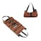 Hersent Super Roll Tool RollMultiPurpose Roll Up Tool Bag Wrench RollCanvas Tool Organizer BucketCar First Aid Kit Wrap Roll Storage CaseHanging Tool Zipper Carrier ToteCar Camping Gear