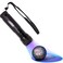 HQRP 12 LED 365 nm UV Flashlight Black light for Minerals Inspection Identification Ultraviolet Gemstone Detection  HQRP UV Meter