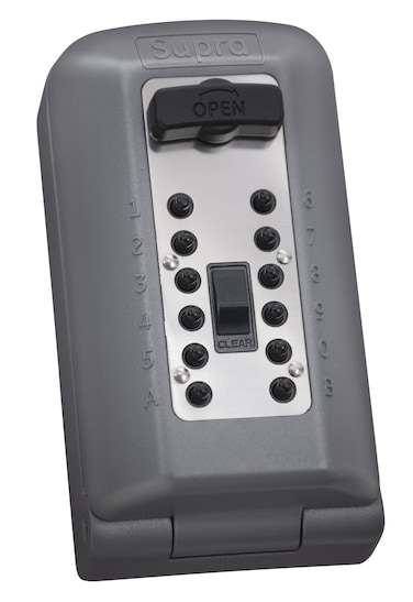 Kidde AccessPoint 002048 KeySafe Professional Security Key Box with Alarm Sensor Gray