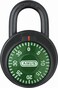 ABUS 7850 C 2Inch Locker Dial Combination Padlock Green