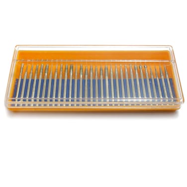 Oudtinx 111F0 30 Pc 150 Grit Diamond Burr Set