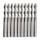 Metalworking s tool 18 22mm Carbide Ball Nose End Mills CNC Router Bits Double Flute Spiral Set Pack Of 10