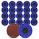 ABN Aluminum Oxide Sanding Discs 25Pack 3 Inch 80 Grit  Metal Sanding Wheels for Surface Prep and Finishing Work