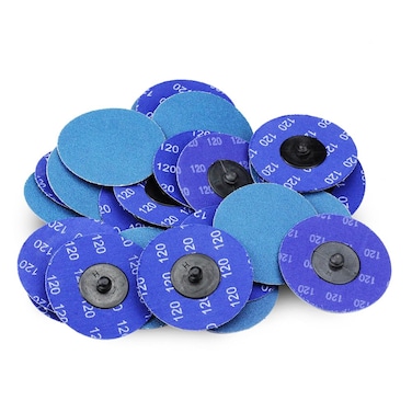 BHA Zirconia Quick Change Sanding Discs 3 120 Grit  25 Pack