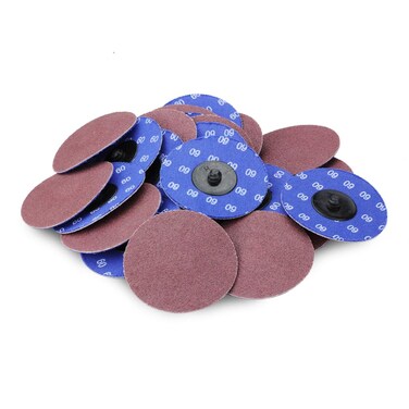BHA 3 Roloc Aluminum Oxide Quick Change Sanding Discs 60 Grit  25 Pack
