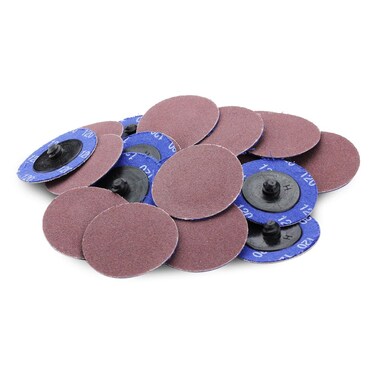 BHA 2 Roloc Aluminum Oxide Quick Change Sanding Discs 120 Grit  25 Pack