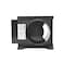 Big Horn 11456 4Inch ABS Plastic Wall Mounted Blast Gate with One Quick Disconnect End for Dust Collection Systems