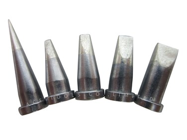 AiCE Tls 5 PCS Weller LT Replacement Soldering Tips for WP80 WSP80 WSFP8 WD1000WD2000WSD81WS81WSF81D8WS81D5 Solder Iron Handle Tip LTSABCD Brand