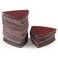 Coceca 100pcs Triangle Sanding Pads Sandpaper Hook and Loop Sanding Sheet for Wood Fit 318 Inch Oscillating Multi Tool