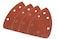 WEN 6301SP Palm Sander Sandpaper 12 Pack Assorted Grits