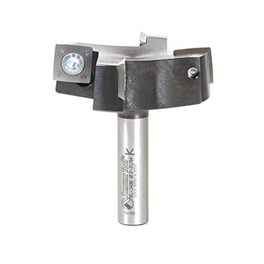 Amana Tool RC3400 CNC Insert Solid Carbide Face Milling NonFerrous Metals 23164 Dia x 15mm x 12 Inch Shank End MillRouter Bit