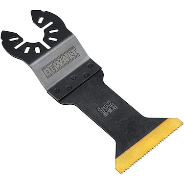 DEWALT Oscillating Tool Blades for Wood with Nails Wide Titanium Nitride Coated 10Pack DWA4204B
