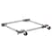 Bora Portamate PM1000 Adjustable Universal Mobile Base PM1000 Move Your Heavy Tools and Equipment Around Your Shop with Ease and Stability Black