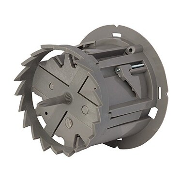 Fixture and Ceiling Electrical Box Smart Box Shark Tooth with Hole Saw