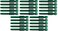 GRK 772691864437 T252Inch Bits in Green Containing 1pkg Equal to 25 Bits