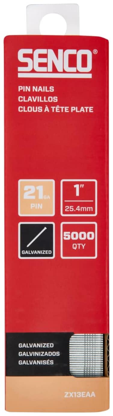 Senco ORGL79741 Brads 21 ga 1 in L PK5000