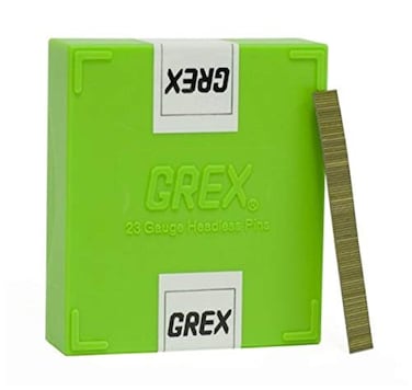 GREX P610L 23 Gauge 38Inch Length Headless Pins 10000 per box