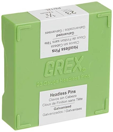 GREX P612L 23 Gauge 12Inch Length Headless Pins 10000 per box