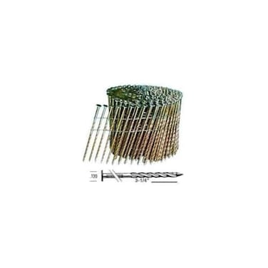 BOSTITCH C12S120DG Thickcoat Round Head 314Inch by 120Inch by 15 Degree Wire Collated Screw Shank Coil Framing Nail 2700 per Box