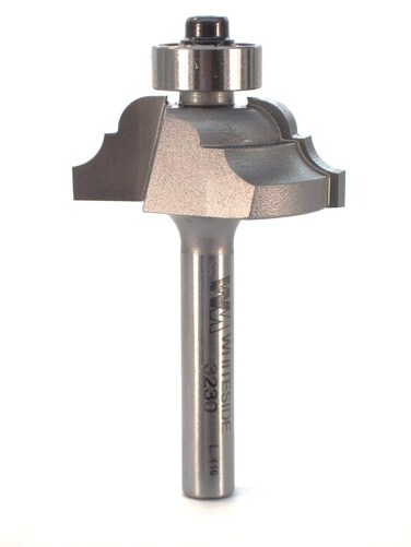 Whiteside Router Bits 3230 Classical Pattern Bit with 532Inch Radius 114Inch Large Diameter and 12Inch Cutting Length