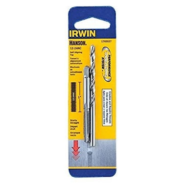 Irwin Industrial Tool 1765537 Self Aligning Tap  Drill Set National Coarse 12 x 24