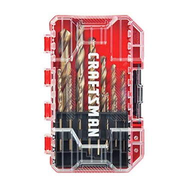 CRAFTSMAN Drill Bit Set Gold Oxide 14Piece CMAM2214