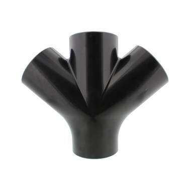 Deadwood Crafted Tools DCT 3Way Dust Collection Junction 4 Inch Hose Coupler Union Y Fitting  Woodworking Table Saw Jointer Planer Sander