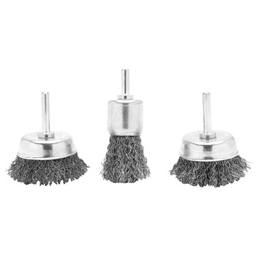 Performance Tool 1462 3 pc Rotary Wire Brush Set 3pc