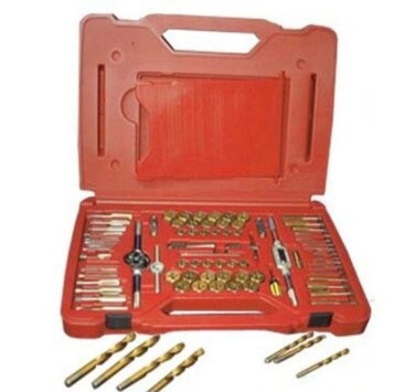 ATD Tools 277 117Piece Machine ScrewFractionalMetric Tap Die Drill Bit Set