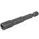 uxcell sourcing map Hex Shank 55mm Metal Magnetic Socket Nut Driver Gray 65mm Length