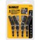 Dewalt DWPVTDRV 4Pc Impact Ready Pivot Nut Driver Black