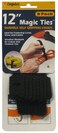 CargoLoc 32494 Magic Ties 12Inch x 916Inch Black