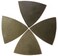 ZLion Diamond Triangular Sanding Pads for Oscillating Tools4 Pcslot