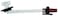 AP Products 013242 Exit Window Latch White Black