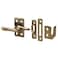 PrimeLine H 3683 178 Inch Diecast and Steel Antique Brass Casement Window Sash Lock Single Pack