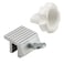 PrimeLine U 11127 Locking Wrench and Window Lock Kit White Finish Single Pack