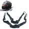 Patty Both 2 Pcs Motorcycle Helmet Luggage Rope Bungee Cord Bandage Strapping Tape Elastic Strap with 2 hooks Black