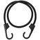 ZHOUBIN 32 Inch Black Bungee Cords with Hooks Heavy Duty 1 Pcs