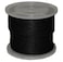 TW Evans Cordage Co 98018 58Inch by 200Feet Solid Braid Propylene Multifilament Derby Rope Black