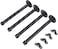 YNut Rustic Decor Industrial Shelf Bracket with Screws 8 in YNut