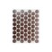 FastCap 53 Pack FCWP916IW 916 Self Adhesive Furniture Cabinet Screw Cap Covers Imperial Walnut