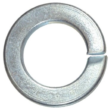The Hillman Group The Hillman Group 1306 38 in Split Lock Washer  Steel  Zinc 60Pack