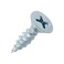 Rok Hardware 100 Pack 6 x 12 Coarse Thread Phillips Flat Head Wood Screws Zinc MDF