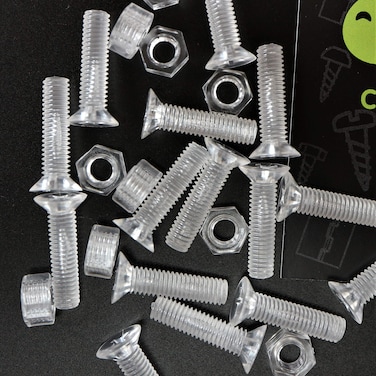 Caterpillar Red 50 x Crosshead Countersunk Screws Nuts and bolts Transparent Clear Plastic Acrylic M5 x 20mm  Acrylic Plastic Screws M5 x 20mm1364 x 2532