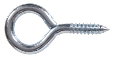 The Hillman Group 320033 225 x 2116 ZincPlated Medium Screw Eye 50Pack